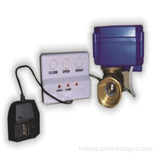 wired water leakage detection for smart home automation shut off system